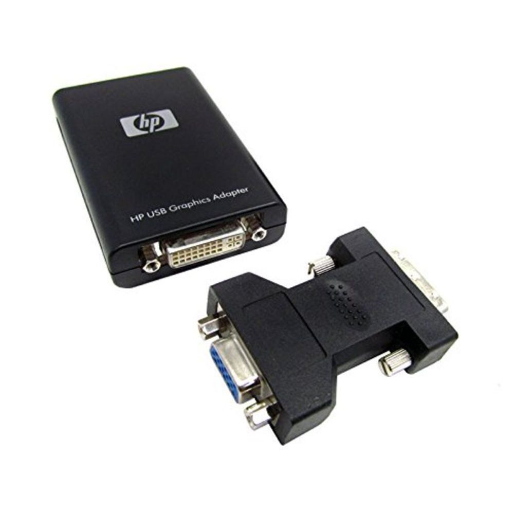 NIB HP USB TO DVI GRAPHICS MULTIVIEW ADAPTER NL571AA